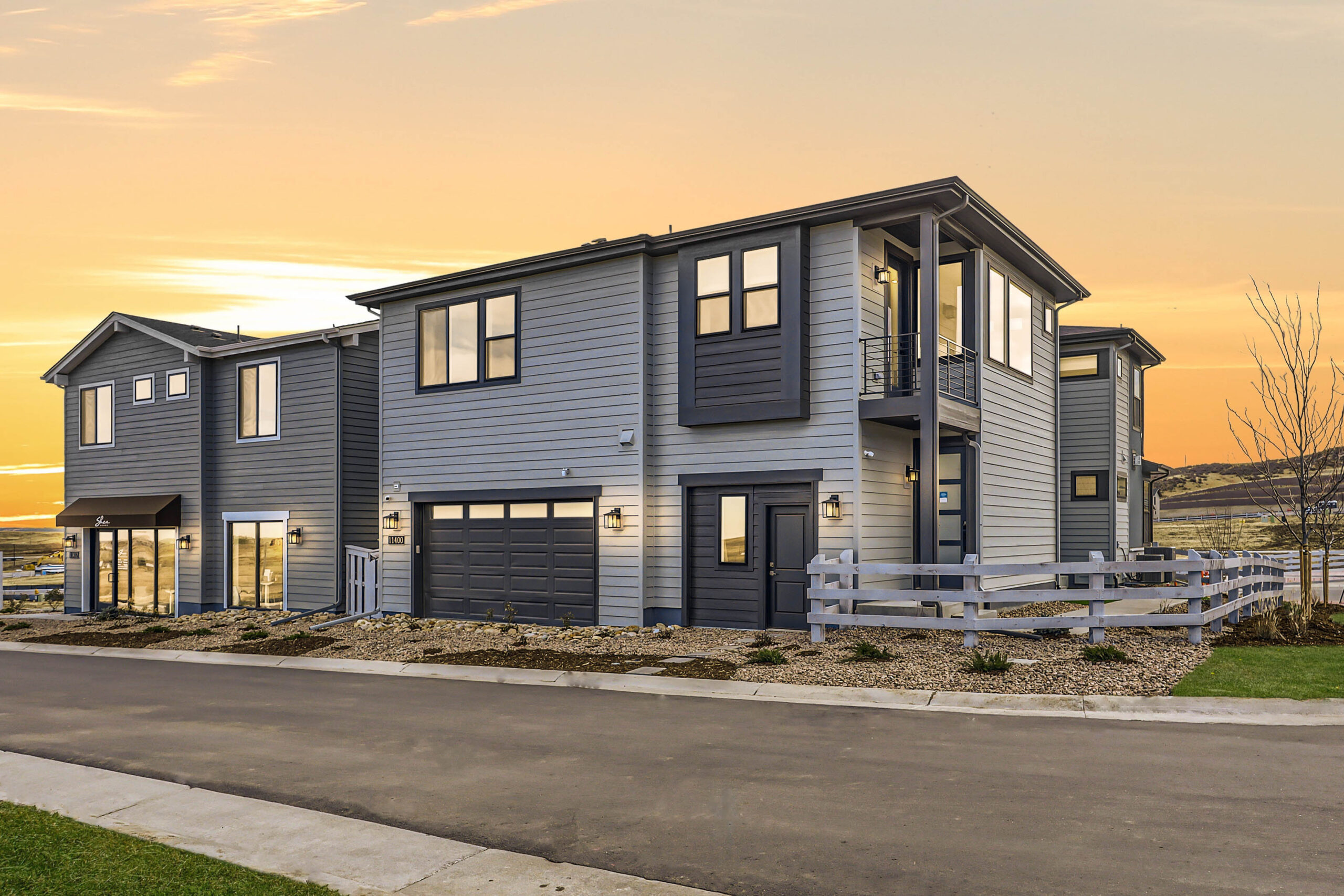 Maya Model Home Exterior - Back