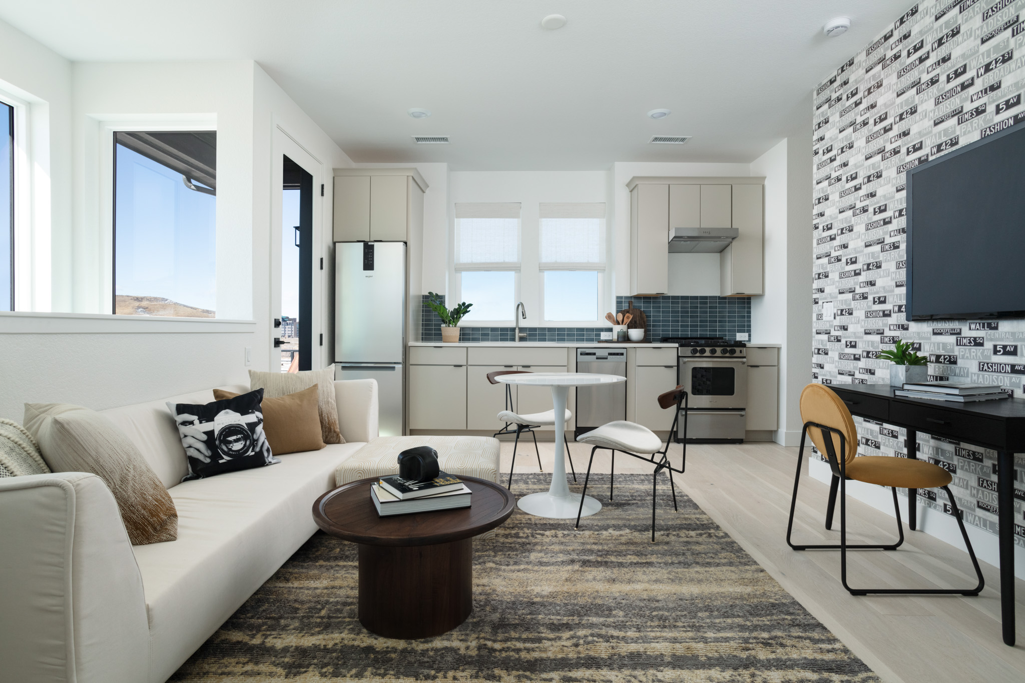 Maya Model Home ADU Living Room