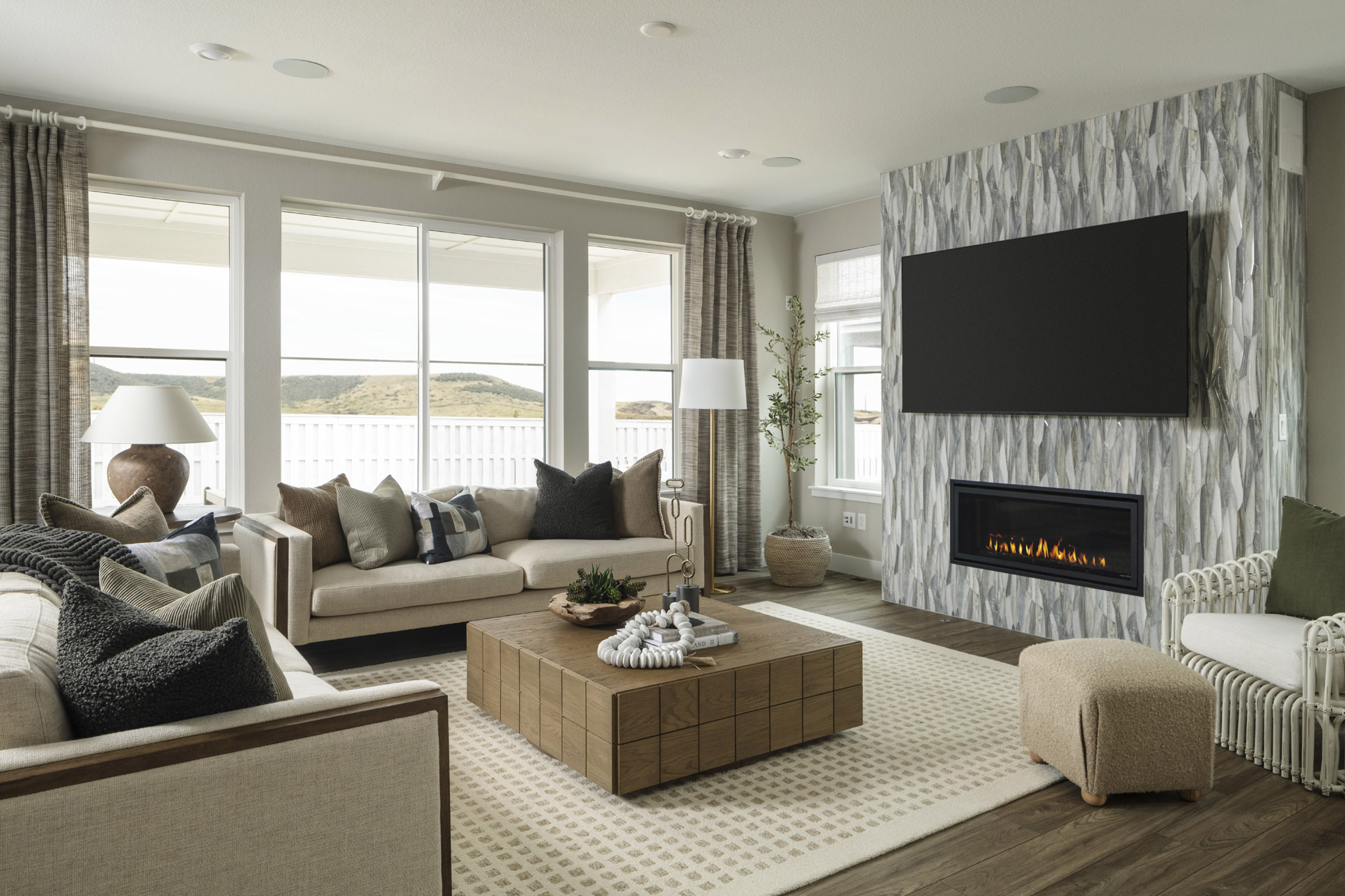 Marlow Model Home Great Room