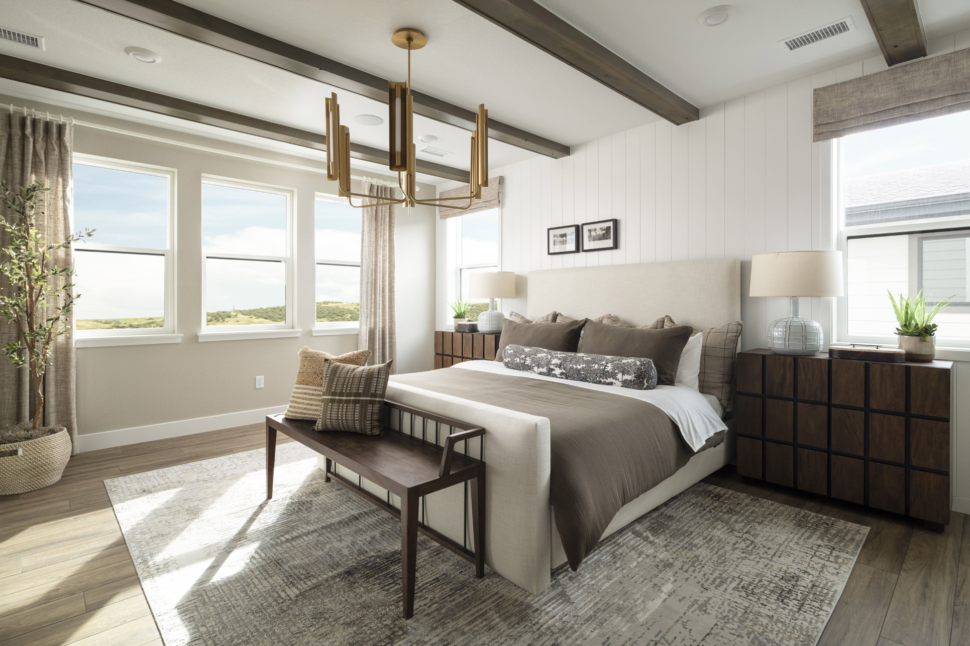 Marlow Model Home Primary Bedroom