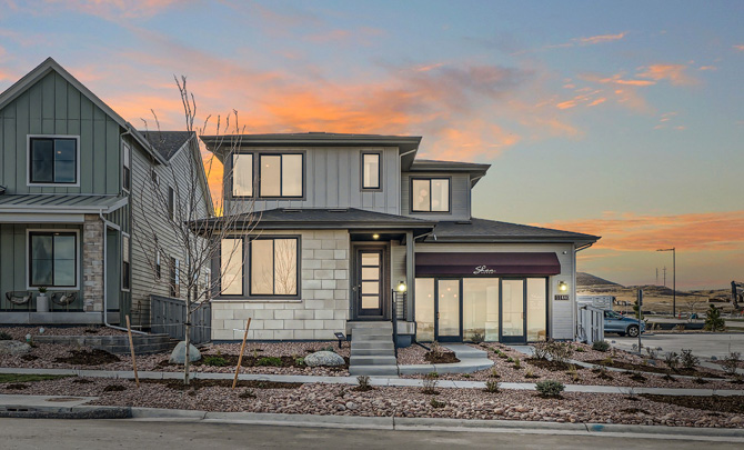 Scout Model Home Exterior